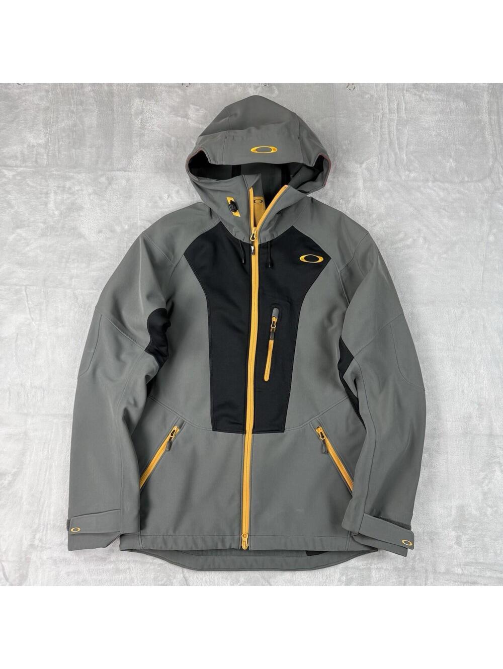 OAKLEY BIOZONE Limited Edition Softshell Jacket Men Small Polartec Gropcore Y2K